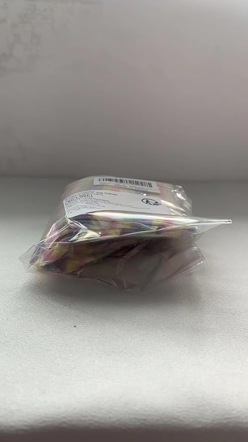 Small Medium Dog Clothes Rainbow Striped Dog Shirts Stretchable Long Sleeve Cat T-Shirt Pet Outfits for Chihuahua Yorkie Teddy (Purple Edge