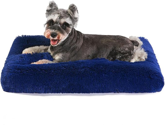 Plush Dog Crate Bed 17"x12")