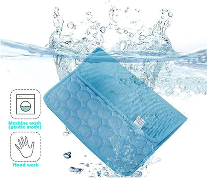 Dog Bed Mat Breathable Washable Pet Pad Dog Cat Self Cooling Pad for Kennerl