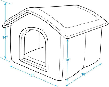 Best Pet Supplies Portable Indoor Pet House – Perfect for Cats & Small Dogs