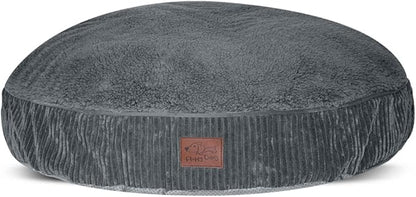 Floppy Dawg Universal Round Dog Bed Replacement Cover. 36W. Gray