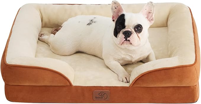 Bedsure Orthopedic Dog Bed for Medium Dogs