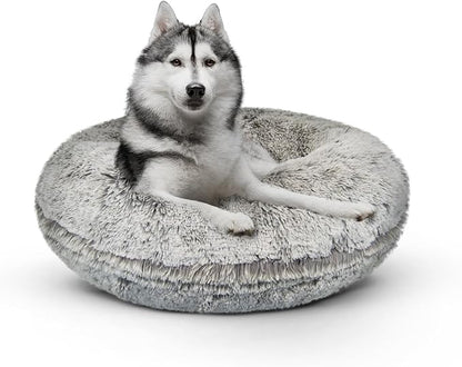 Bessie and Barnie Bagel Donut Dog Bed