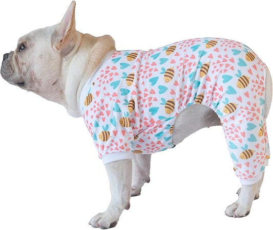 CuteBone Soft Dog Pajamas Onesies Puppy Pjs Small P179M