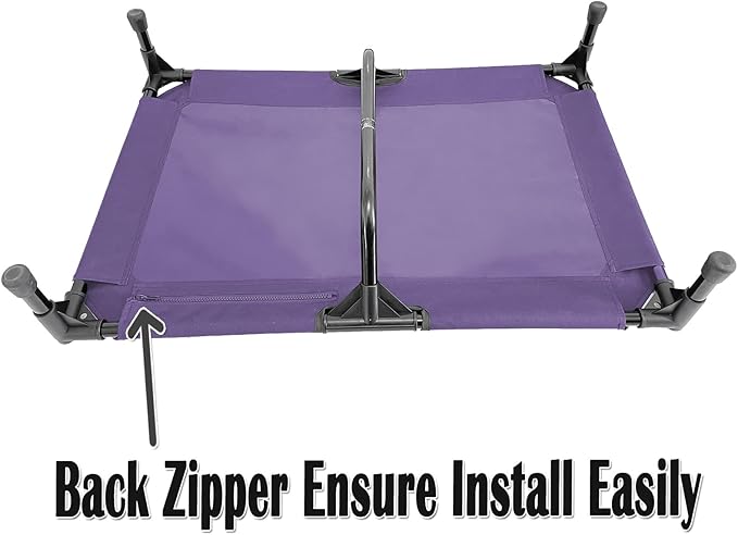 Love&go Elevated Dog Bed with Metal Frame Medium-29.9x19.5x5.5 inch)