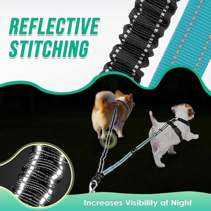 Two Dog Lead 2 in 1 Upgraded