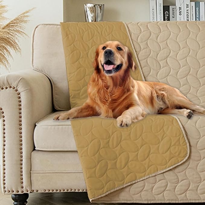 Ameritex Dog Bed Blanket Waterproof Reversible Dog Bed Cover Sofa Cover Pet Blanket for Furniture Bed Couch Sofa