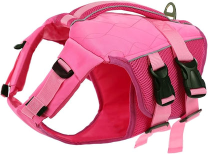 ASENKU Dog Life Jacket with Rescue Handle