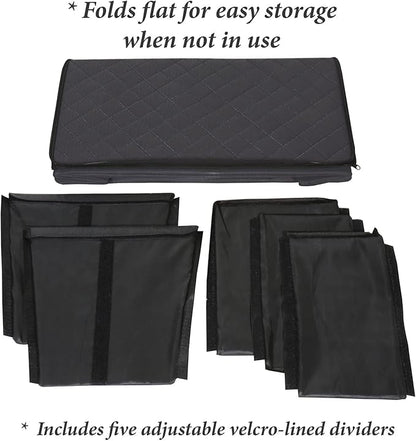 HOME DISTRICT PET Rear Car Seat Gap Filler Back Seat Extender for Dogs with Storage 100 Pounds