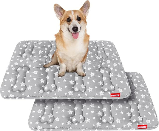 Dog Crate Mat (30" X 19") 2 Pack