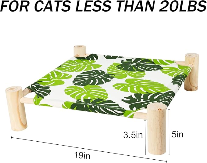 Patas Lague Cat and Dog Hammock Bed Small Dog Bed (2 Covers)