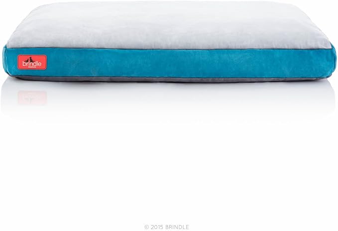 BRINDLE Teal Shredded Memory Foam Pet Bed