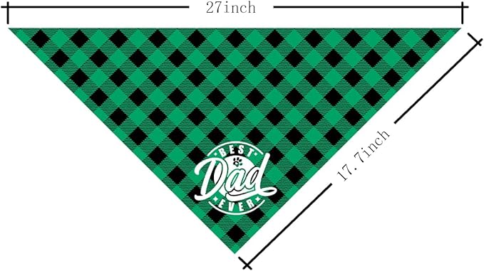 Best Dad Ever Dog Bandana (C3)