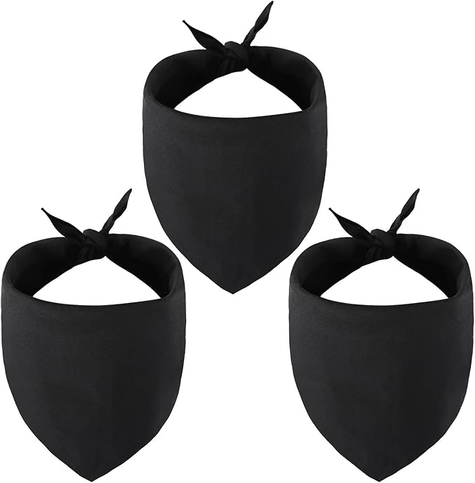 Blank Dog Bandanas Medium-3PCS