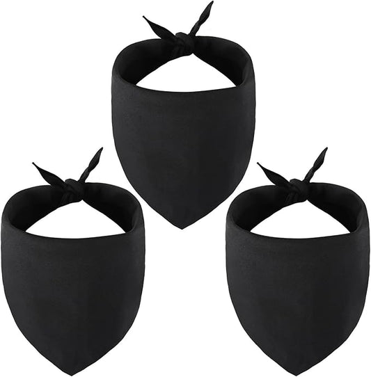 Blank Dog Bandanas Large-3PCS