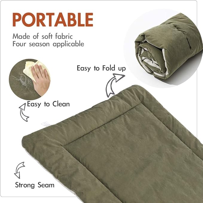 Camping Dog Bed Pet Bed 40”X32”