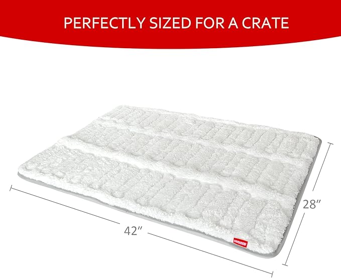 Dog Bed Crate Mat(42" X 28")