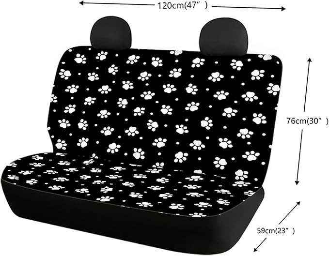 CLOHOMIN Car Seat Cover for Back Rear Only