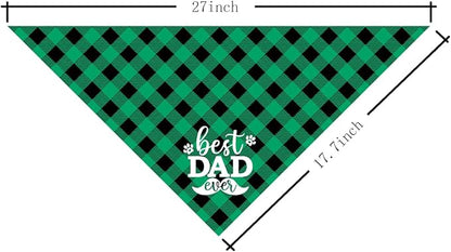 Best Dad Ever Dog Bandana (C11)