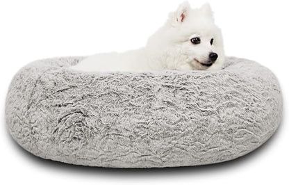 N&V Medium Orthopedic Donut Dog Bed