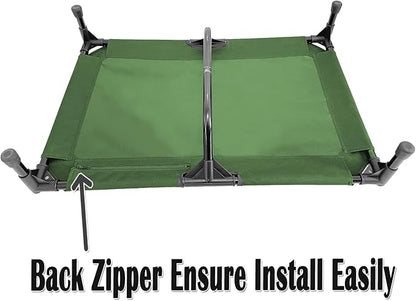 Love&go Elevated Dog Bed with Metal Frame Medium-29.9x19.5x5.5 inch)