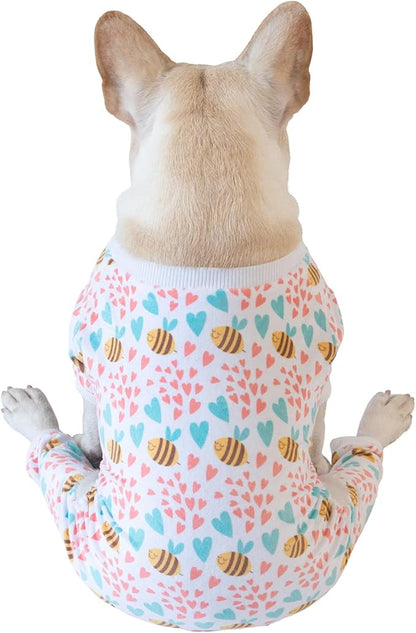CuteBone Soft Dog Pajamas Onesies Puppy Pjs Small P179M