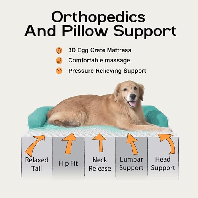 Orthopedic Large Dog Bed Washable