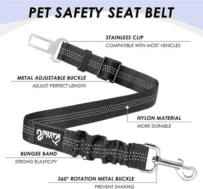 SlowTon Dog Car Seat Belt 1 Pack)