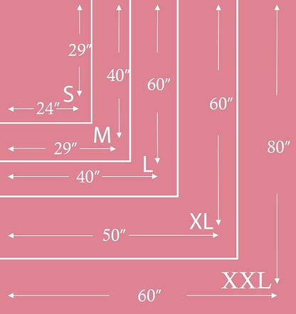 MACEVIA Fluffy Fleece Dog Blankets (40x60 Inch,