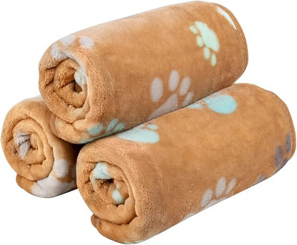 Dono 1 Pack 3 Dog Blankets for Small Dogs