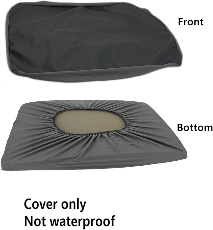 Not Waterproof Dog Bed Cover Hair Resistant 48X30 Inch Black