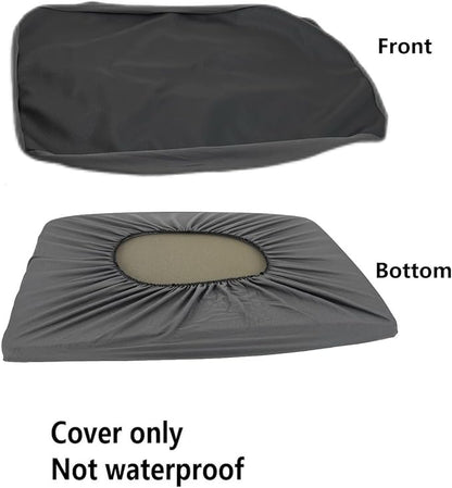 Not Waterproof Dog Bed Cover Hair Resistant 36x27 Inch Black