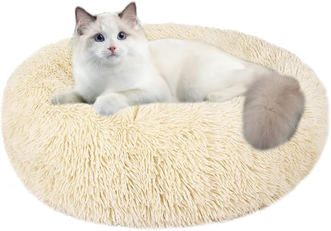 Nisrada Cat Beds for Indoor Cats 20 Inch