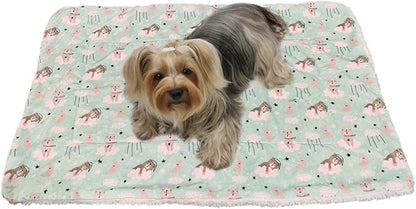 Klippo Dog/Puppy Luxurious Minky & Ultra-Plush Blanket ONE