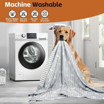 Dog Cooling Blanket Lightweight Self Cooling Blanket Bed