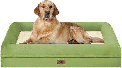 Orthopedic Washable Large Dog Bed: Large Dog Bed Bolster Waterproof