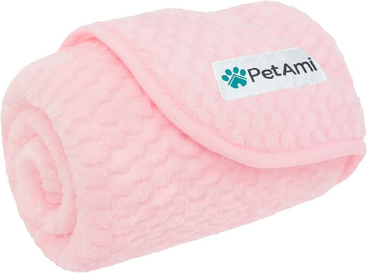 PetAmi Waterproof Dog Blanket 29x40 Pink