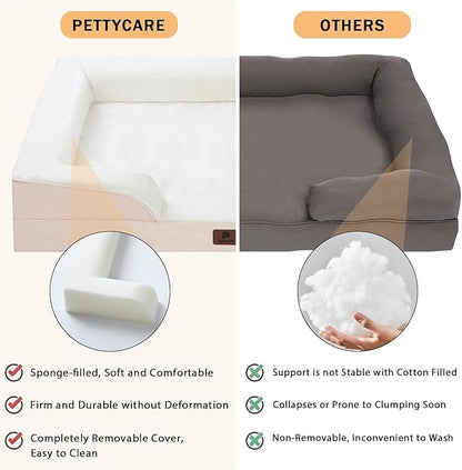 pettycare Orthopedic Dog Bed for Extra Large Dogs