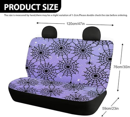 Spider Web Series Car Rear Seat Covers