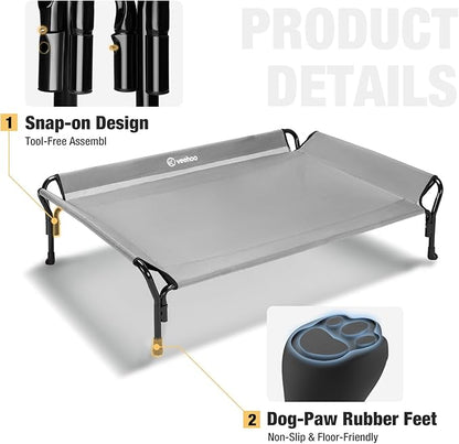 Veehoo Cooling Elevated Dog Bed