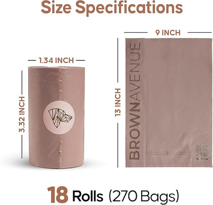 Dog Poop Bags 18 Roll 270 Units,