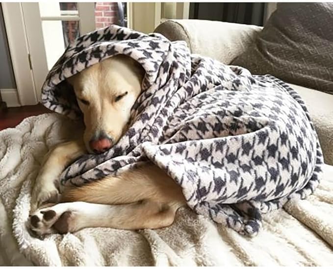 Tall Tails Dog Houndstooth Pet Blanket 30 X 40