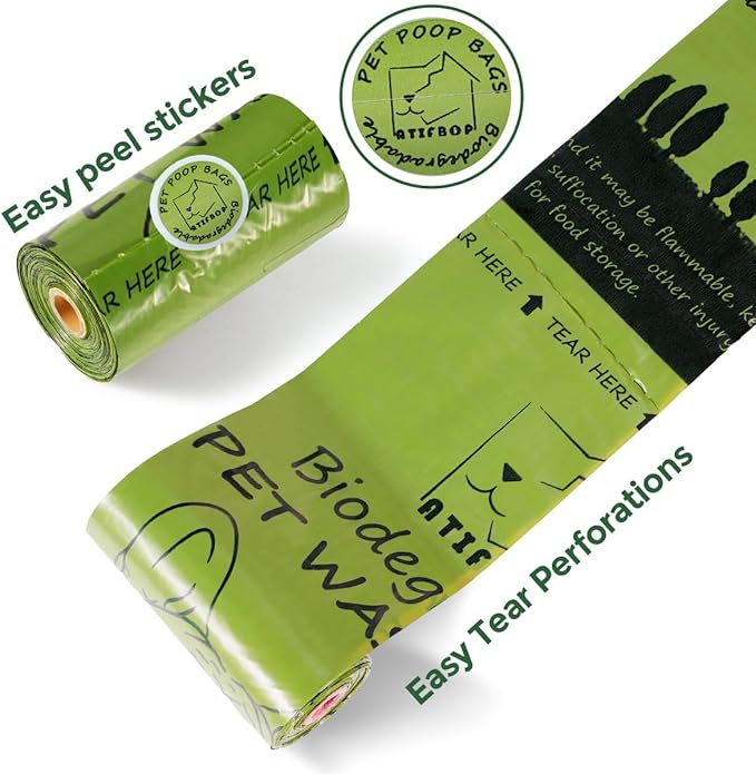Biodegradable Dog Poop Bags 360 Count Scented