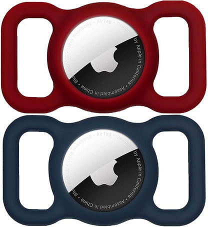 Air Tags-2 Pack Airtag Dog Collar Holder SWINCHO 1-3cm Width