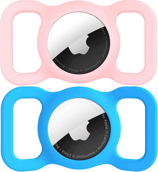 Air Tags-2 Pack Airtag Dog Collar Holder SWINCHO 1-3cm Width