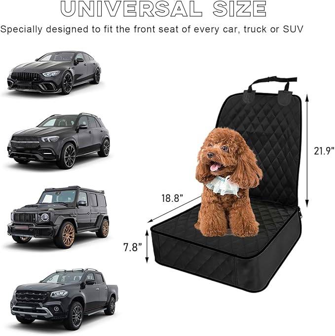 Dog Car Seat Cover for Front Seat