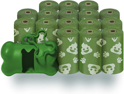Best Pet Supplies Dog Poop Bags (240 Bags) for Waste Refuse Cleanup