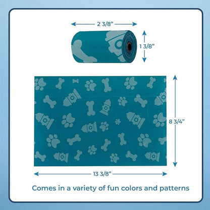 Best Pet Supplies Dog Poop Bags for Waste (150 Bags) Refuse Cleanup