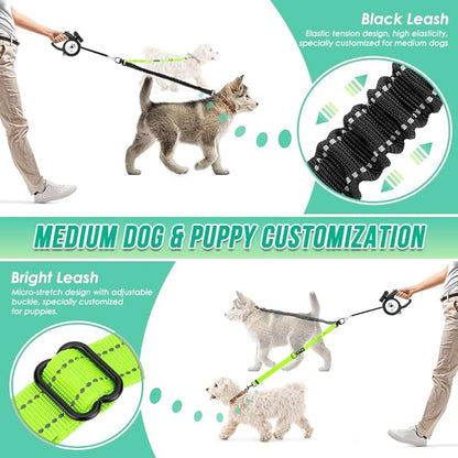 Two Dog Lead 2 in 1 Upgraded