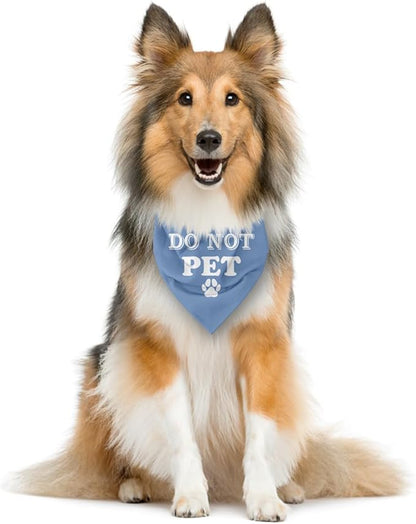 Do Not Pet Dog Bandana (E60)